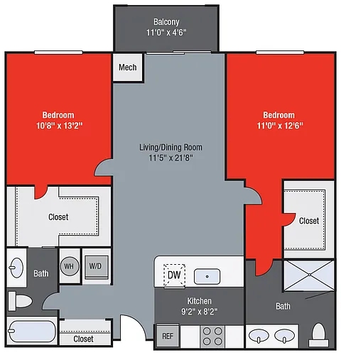Floor plan B7