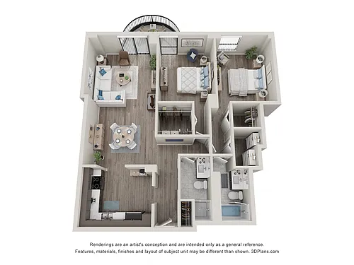 Floor plan 2 Bedroom 09 14