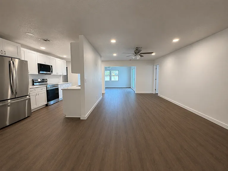 Open Kitchen And Living Area