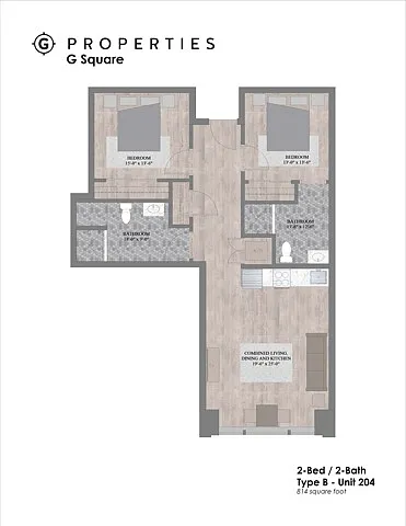 Floor plan The Harris