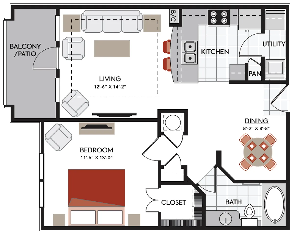 Floor plan A2