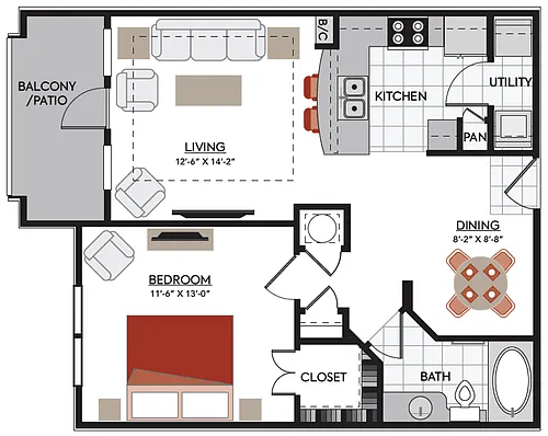 Floor plan A2