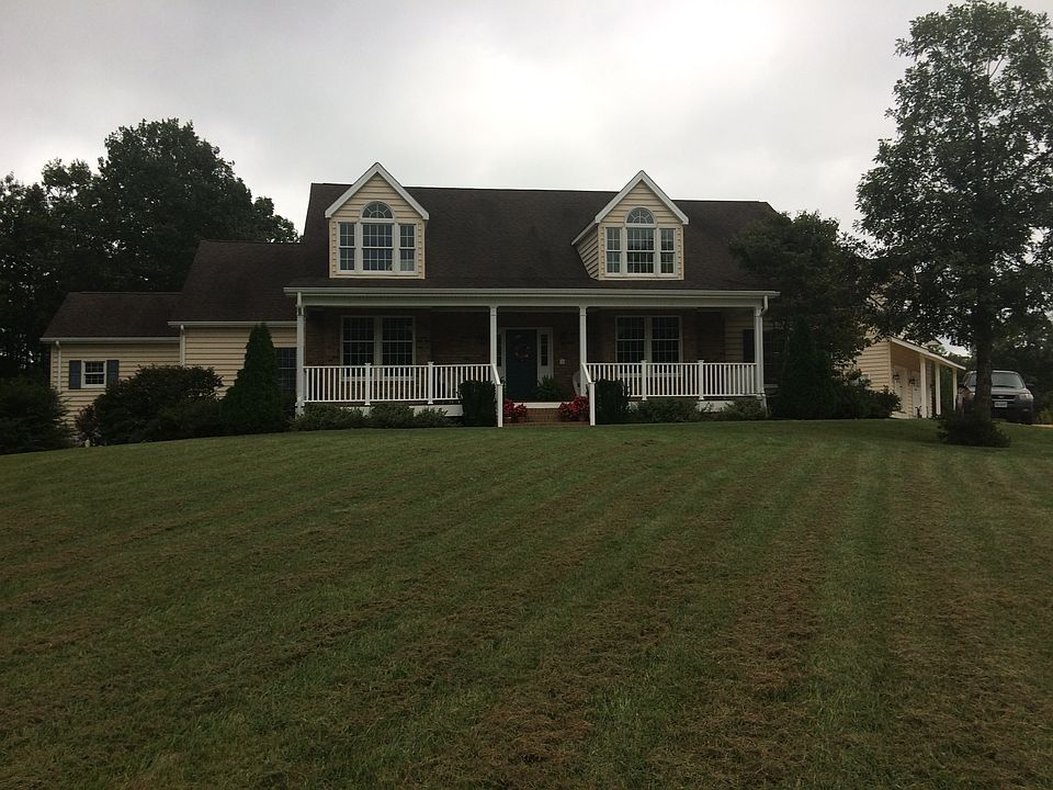 View from gated entrance