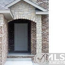 Beautiful rock arch entry