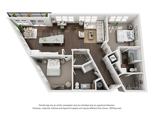 Floor plan B3