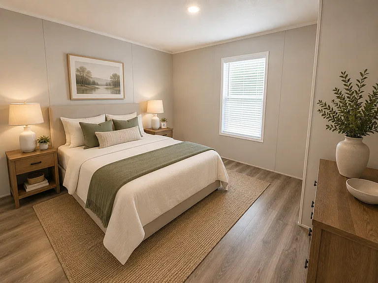 Staged Second Bedroom