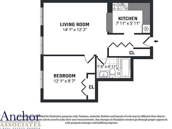 2nd image of 1 Astor Pl APT 2U
