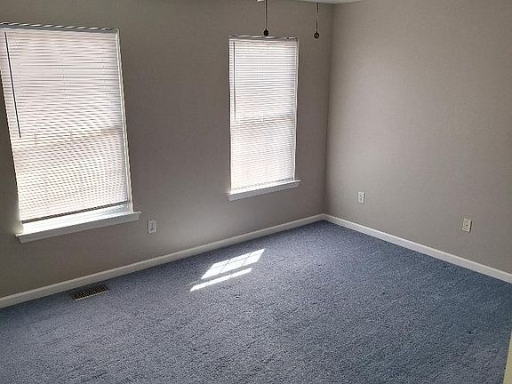 Bedroom 2 view in (New ceiling fan and light installed)