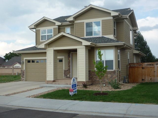 Front of home - WEST facing