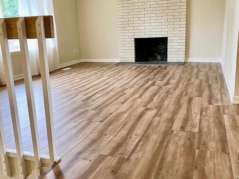 Living room all new LVP