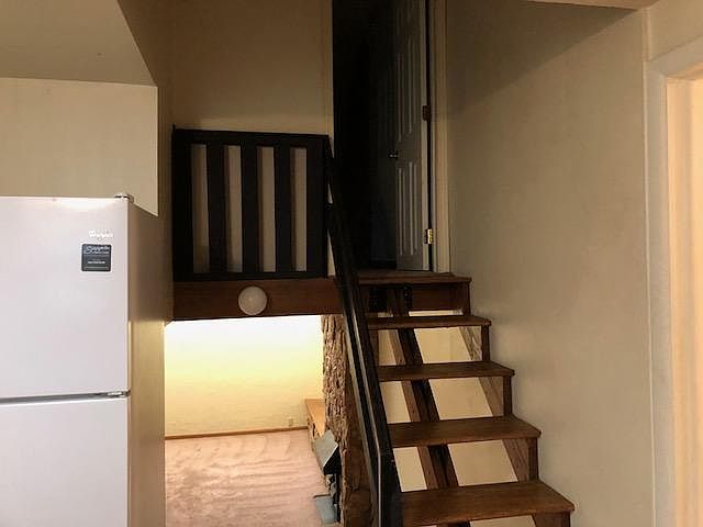entry to the loft bedroom