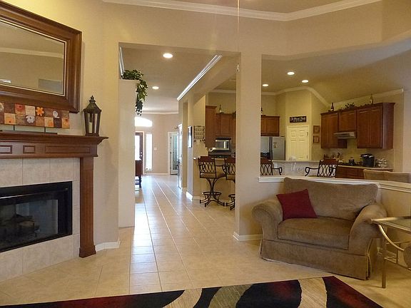 Living facing front