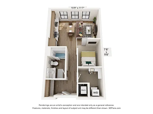 Floor plan The Birdie