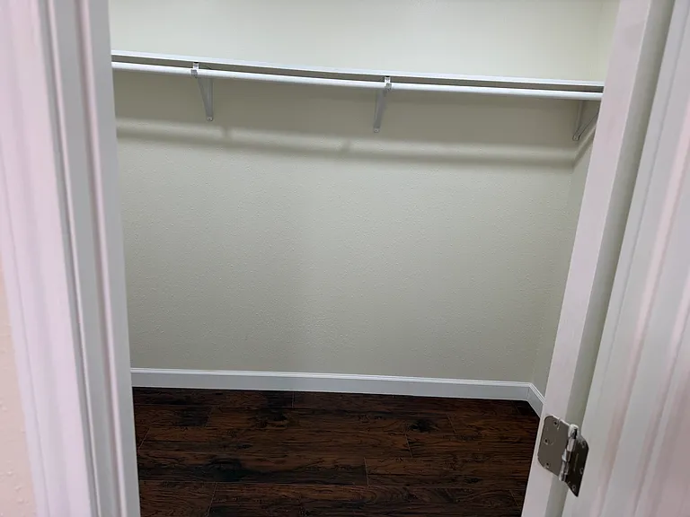 Master bedroom walk-in closet