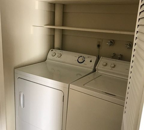 In unit laundry