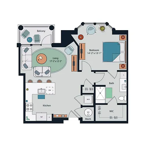 Floor plan A12