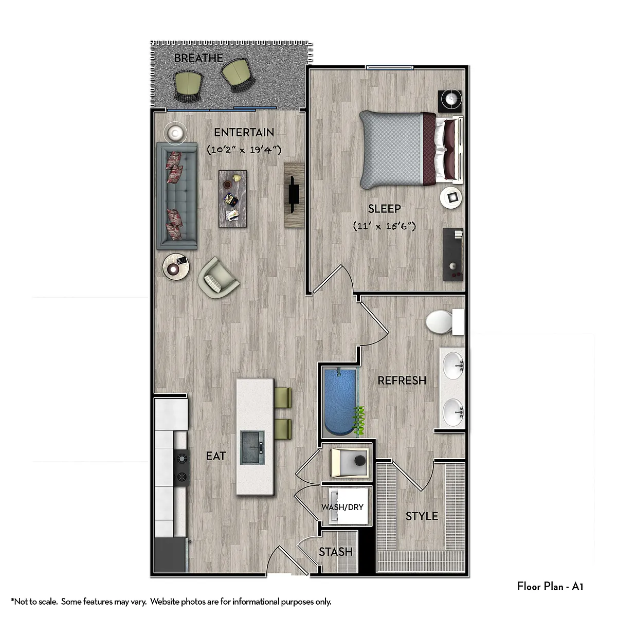 Floor plan A1