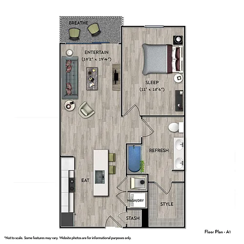 Floor plan A1