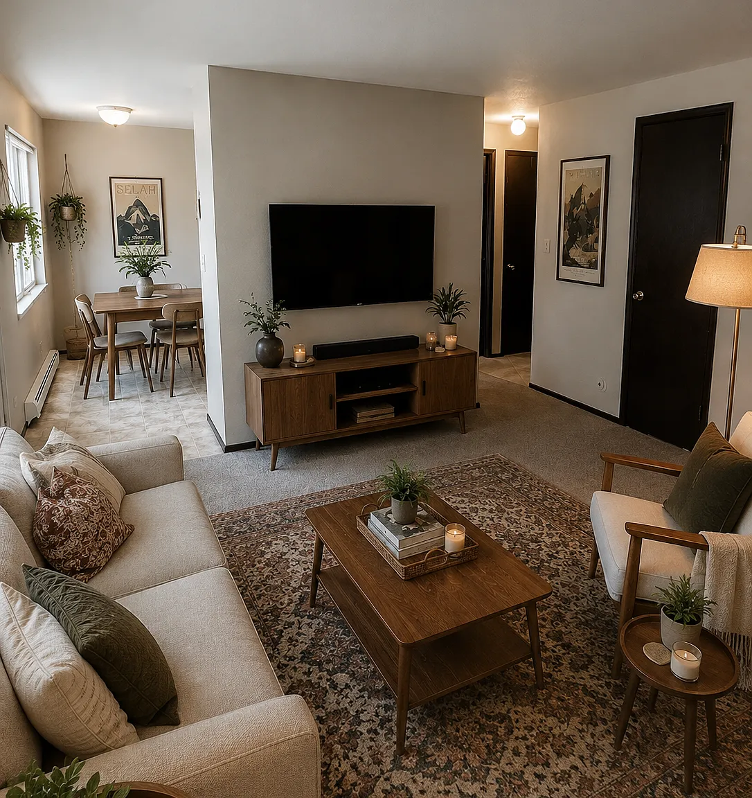 2 bed, 735 sqft, $1,100 — Photo 1