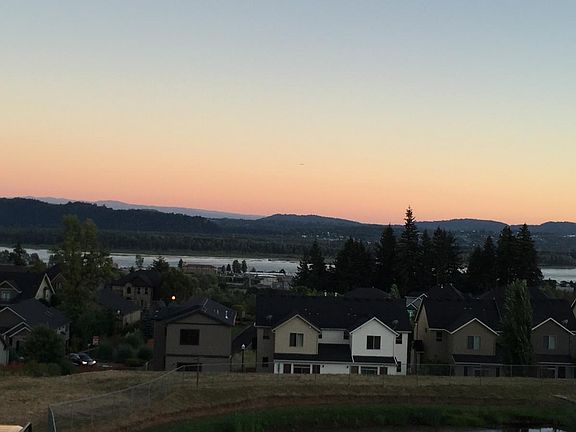 sunset view front porch