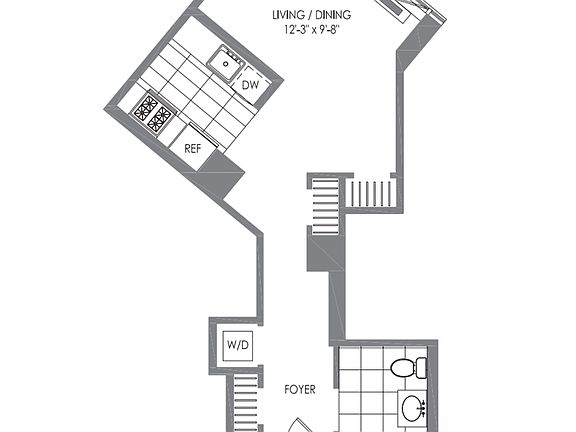 2nd image of 43-25 Hunter St #2905W