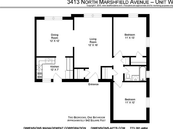 2nd image of 3413-21 N Marshfield Ave #34132W