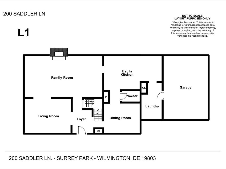 First floor floor plan