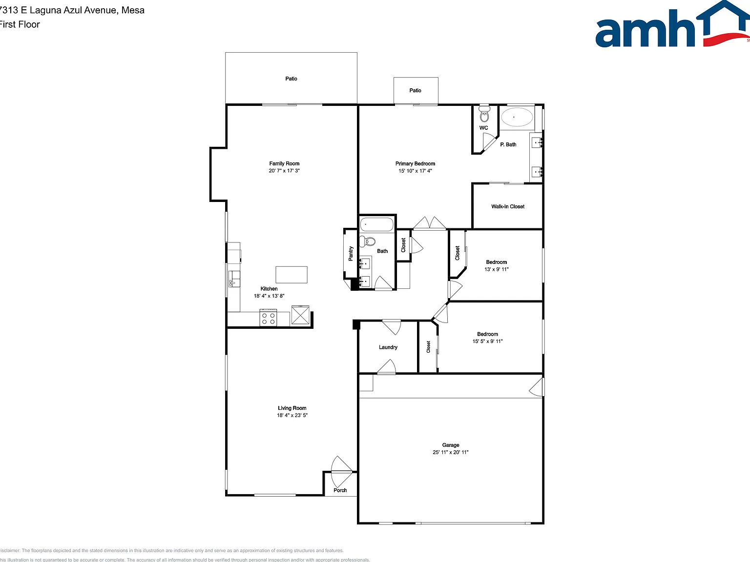 3 bed, 2.0 bath, 2058 sqft, $2,440 — Photo 2