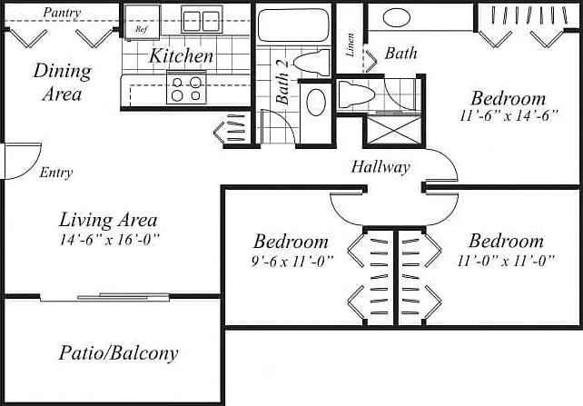 Canyon Rim Apartments — Photo 12