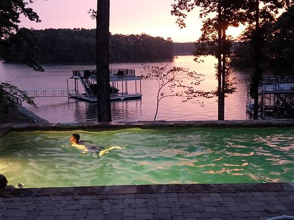 Pool, View, Steps to water