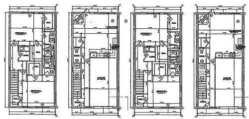 Floor plan Saxony Ct. 2BR