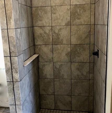 New shower