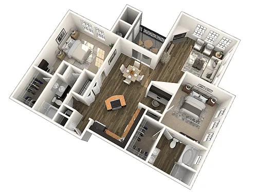 Floor plan Crestone