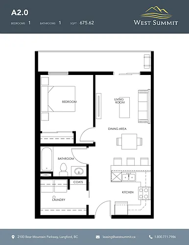 Floor plan Savary Island