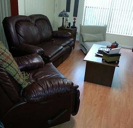 Wood Fllors in Living Area