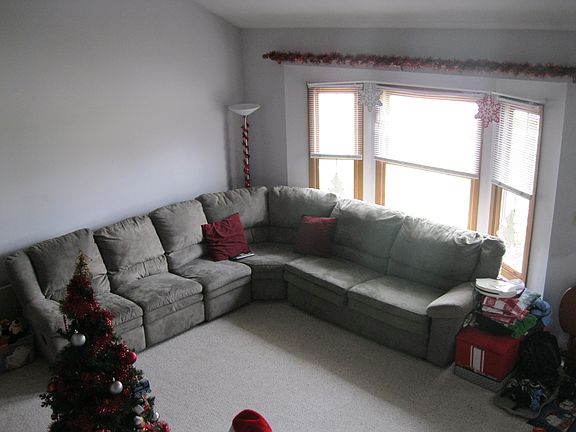 upstairs view of living room