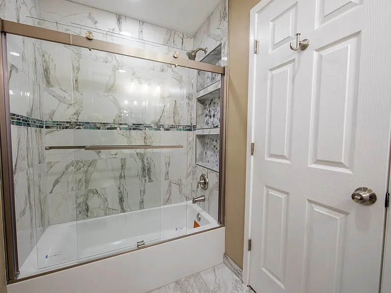 Updated hallway bathroom