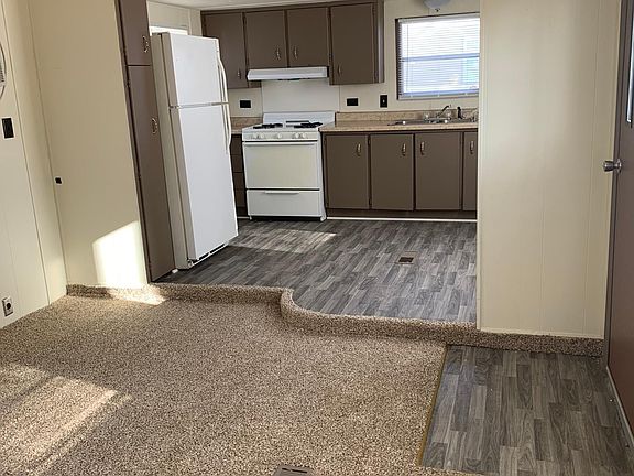 Kitchen and living room