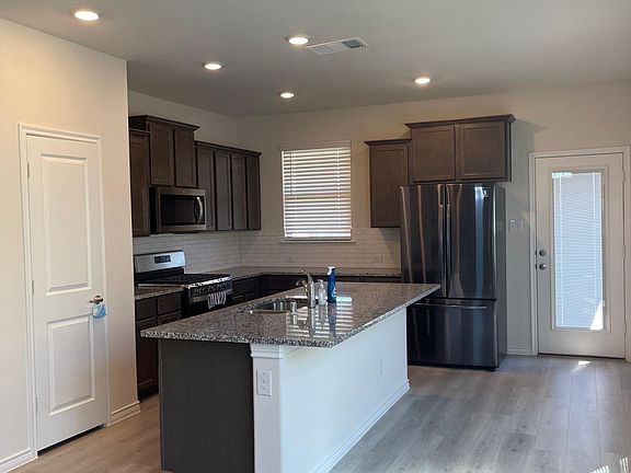 Kitchen and back door