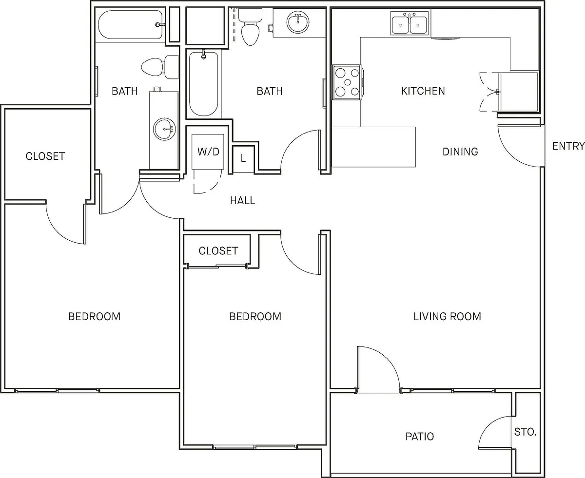Floor plan B1