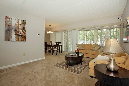 Open Living/Dining Room with lot of Natural Light