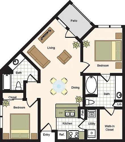 Floor plan B1