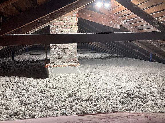 Attic insulation 