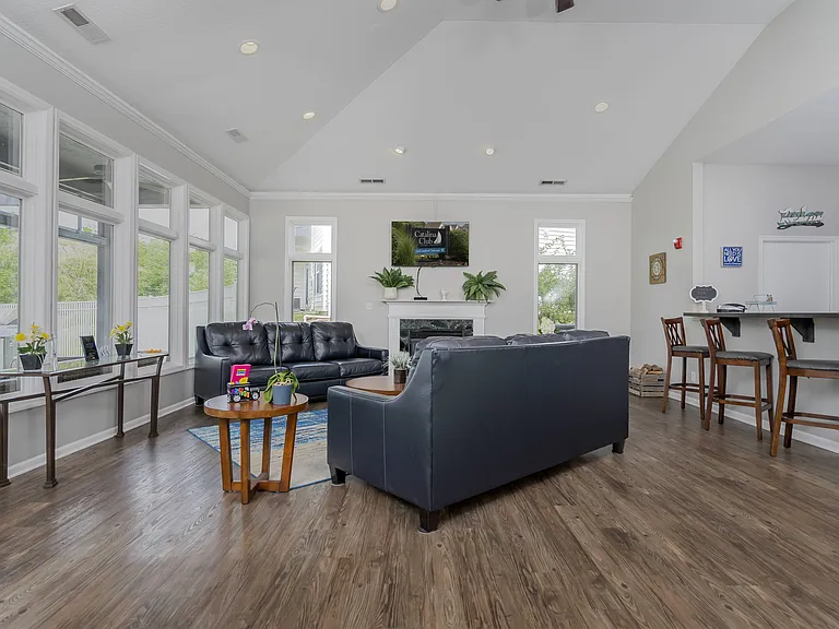 A welcoming living area designed for residents to relax, connect, and enjoy shared spaces.