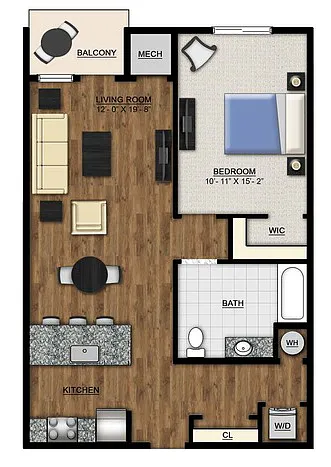 Floor plan A1A