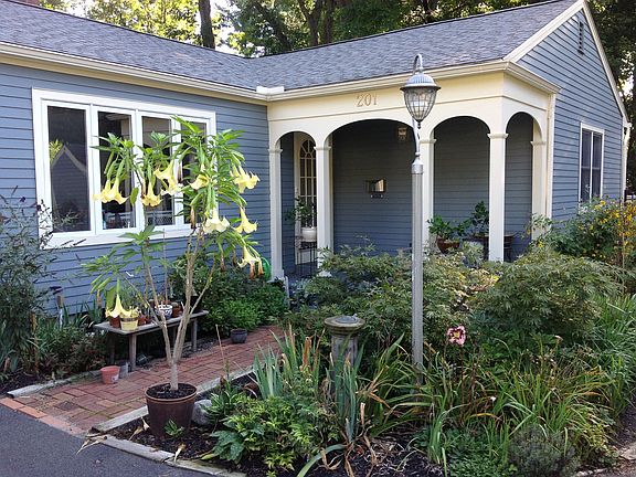 Front walk and porch