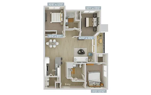 Floor plan CF1