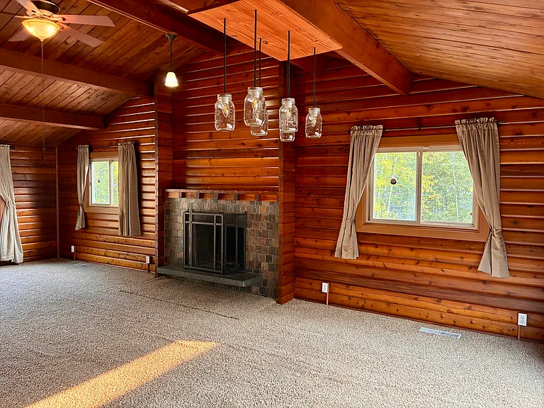 Living area with natural light.