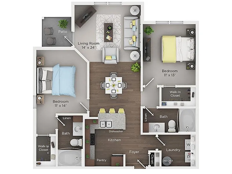Floor plan The Oasis