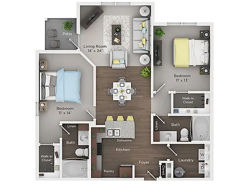 Floor plan The Oasis